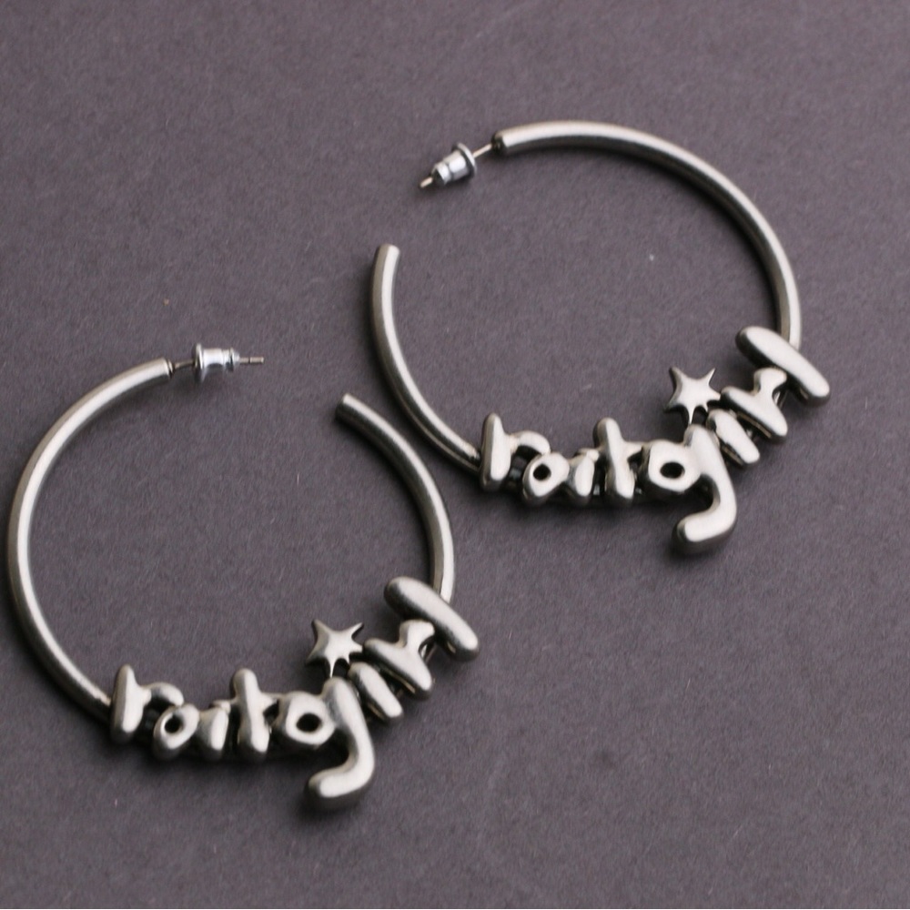 Heaven Stray Rats Ratgirl Hoops Earrings Set - Marc Jacobs - Picture 3 of 7